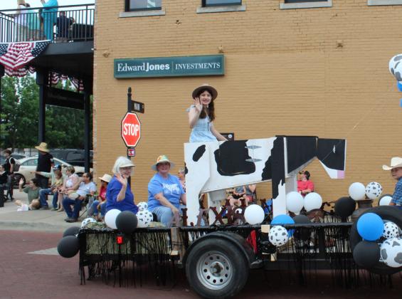 Hopkins County Dairy Festival Pageant contestant Alexis Villarino