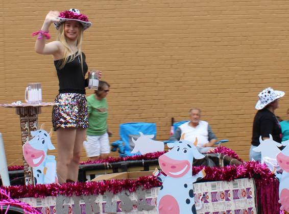Dairy Festival Pageant contestant Lorelai Lilley