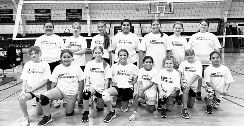 Como-Pickton High School held a volleyball camp June 10-12 in their gymnasium. The camp was a successful one, where campers learned the fundementals of volleyball.